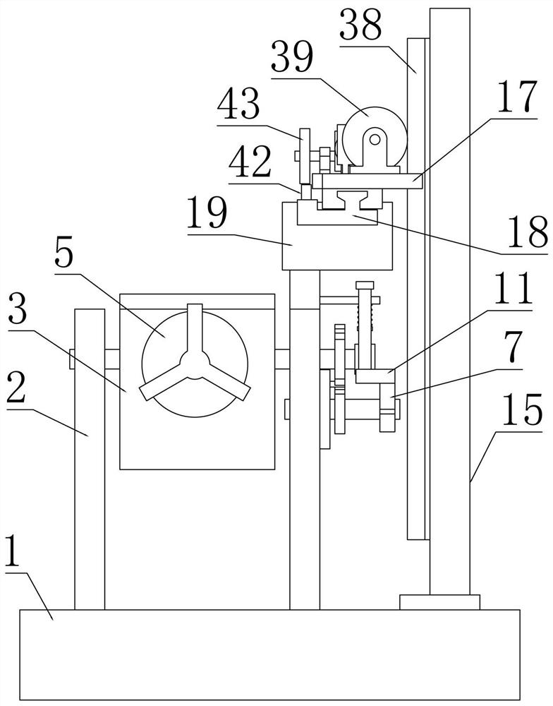 A detection and remanufacturing equipment for a failed guide sleeve for an oil cylinder