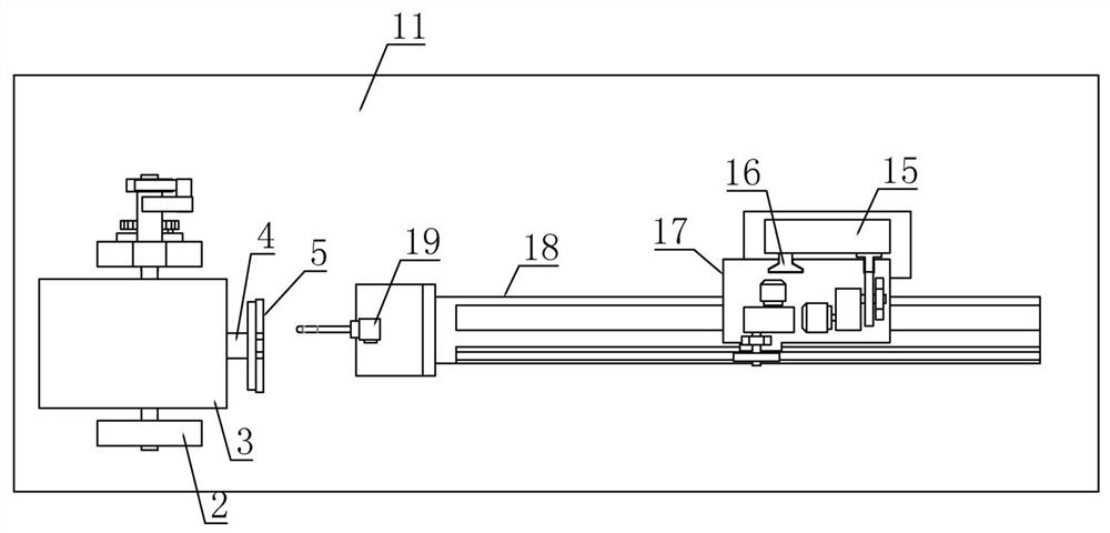 A detection and remanufacturing equipment for a failed guide sleeve for an oil cylinder