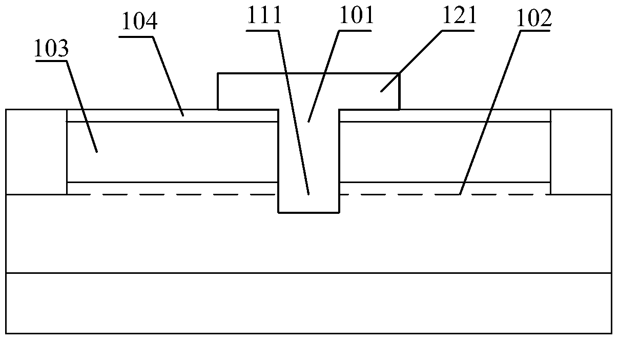 A kind of Schottky diode and its manufacturing method