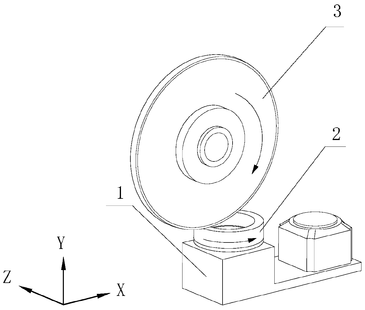 The Dressing Method of Composite Sectional Profile of Optical Machining Parallel Diamond Grinding Wheel