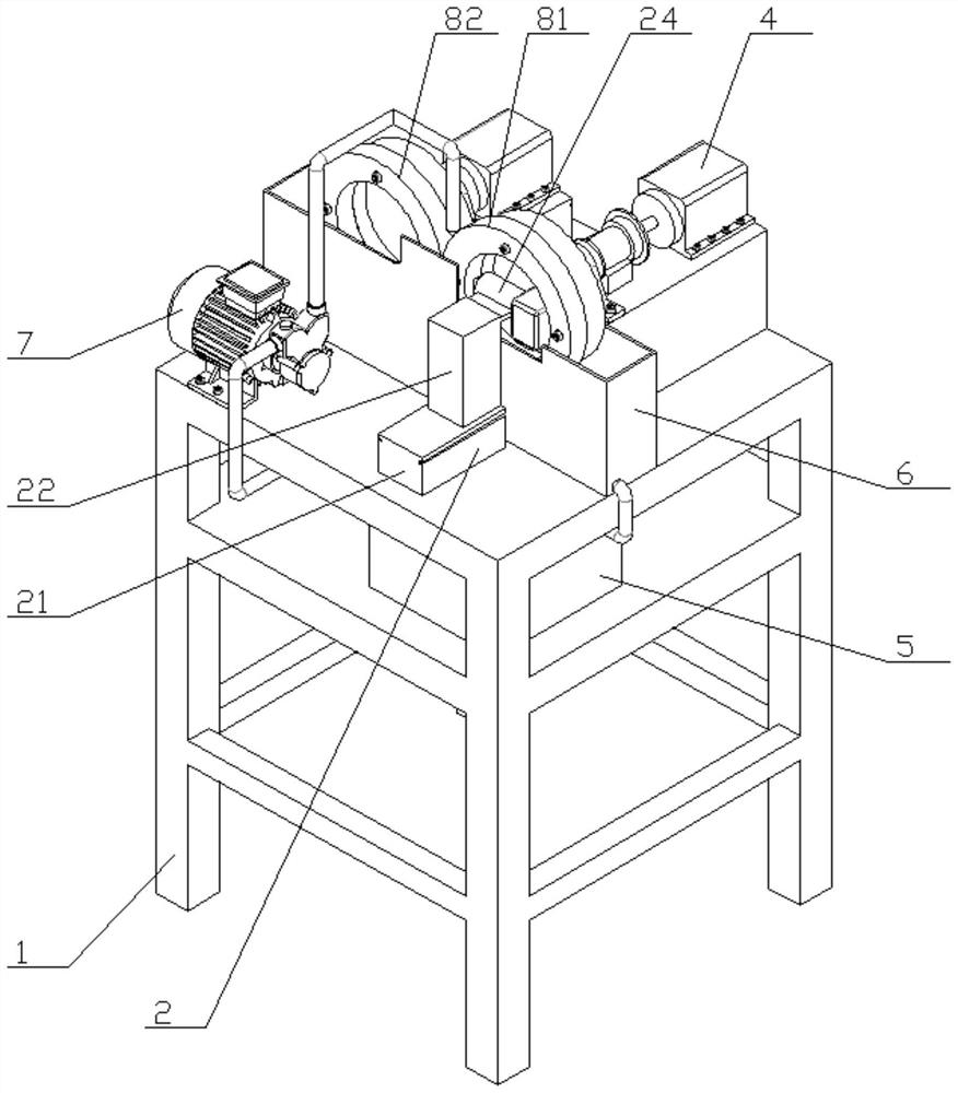 Visual oil film measuring device suitable for high-low pair oil-gas two-phase mixed lubrication