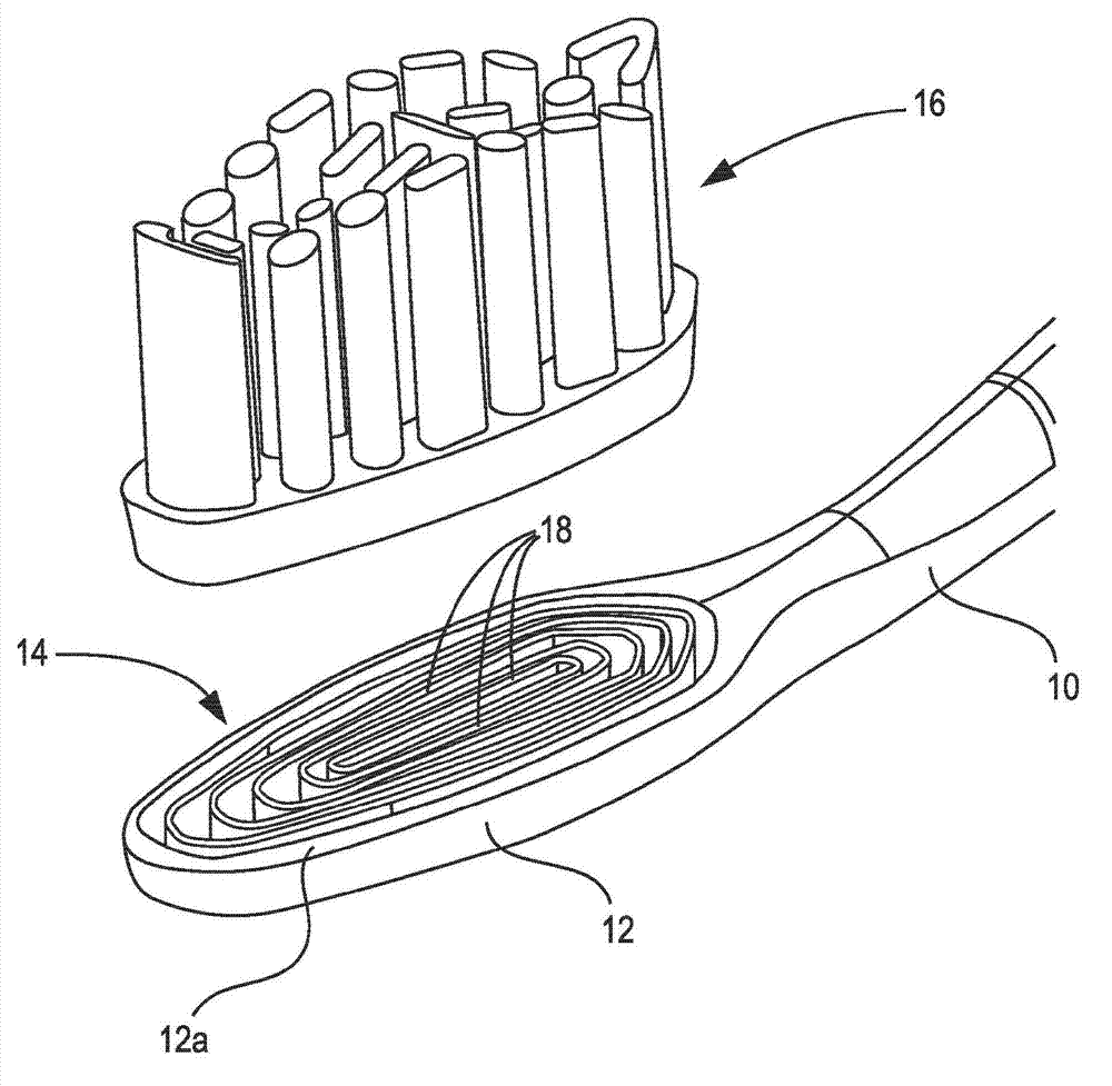 Method for connecting bristle supports having bristles to cover parts during brush production