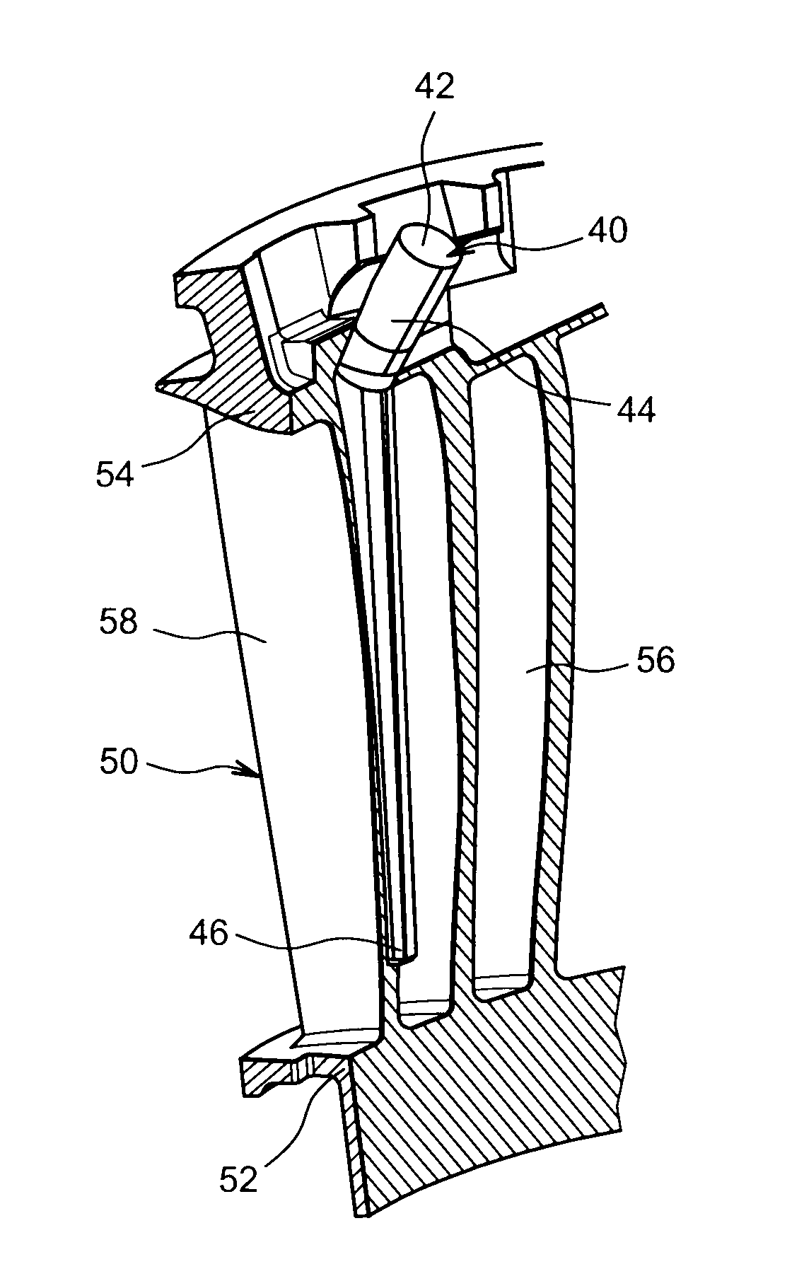 Method of lost-wax manufacture of an annular bladed turbomachine assembly, metal mould and wax model for implementing such a method