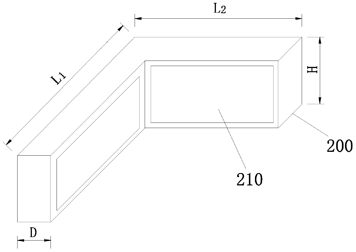 Bare concrete prefabricated block and ganged brick composite outer wall and assembling and building method thereof