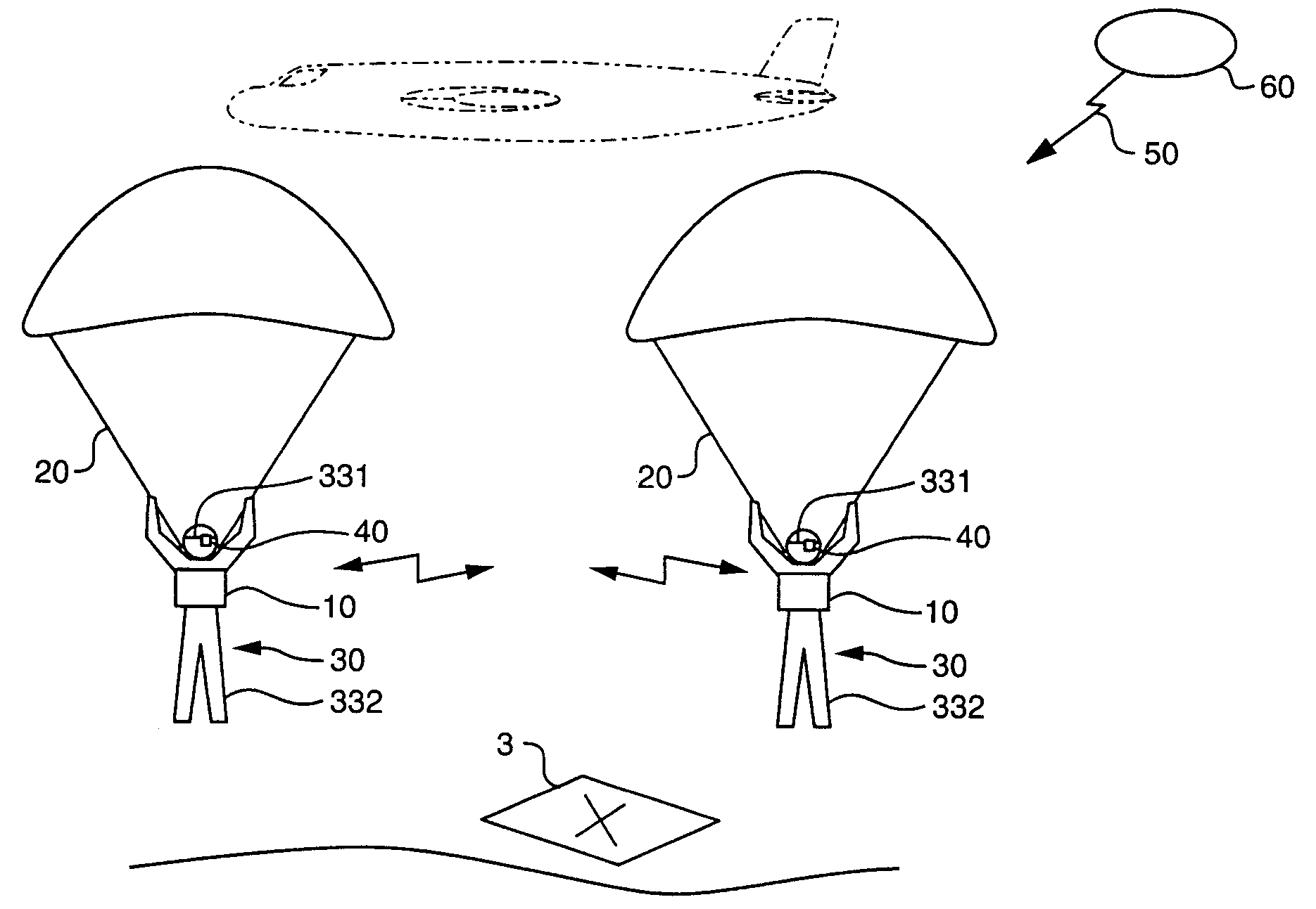 High altitude parachute navigation flight computer