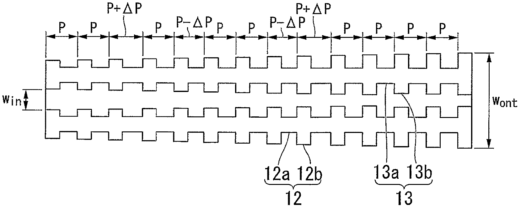 Manufacturing method of planar optical waveguide device with grating structure