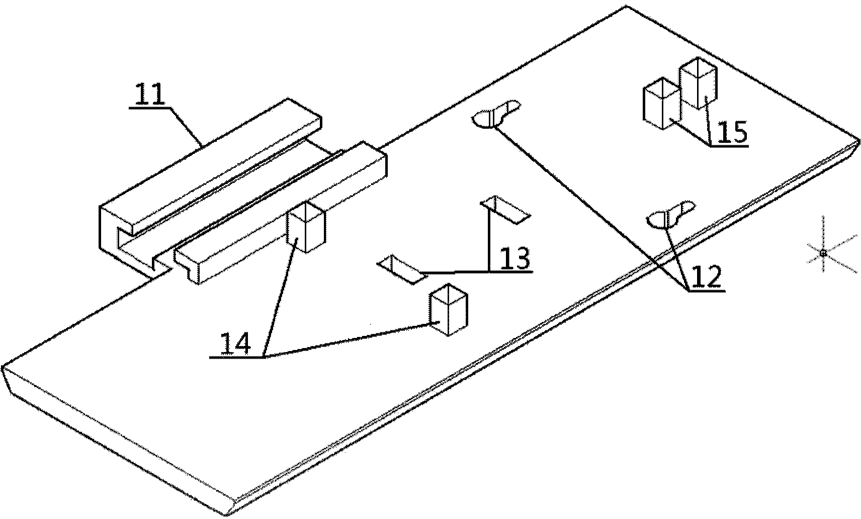 Small animal brain three-dimensional positioning system for magnetic resonance imaging scanning equipment
