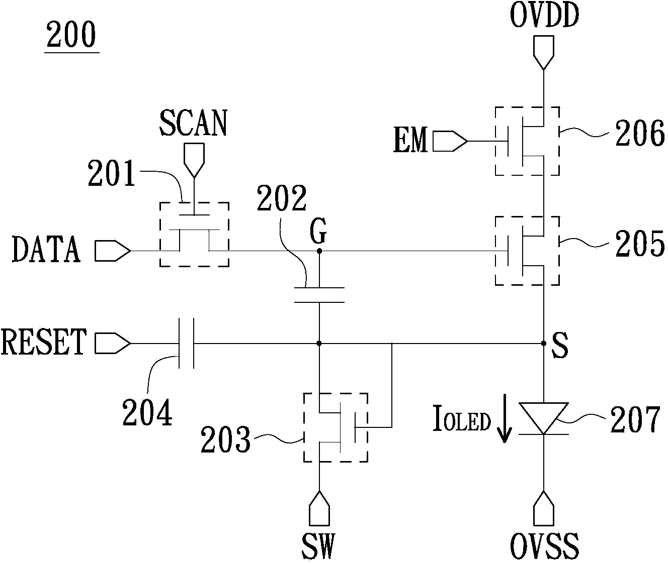 Pixel circuit and display device using the same