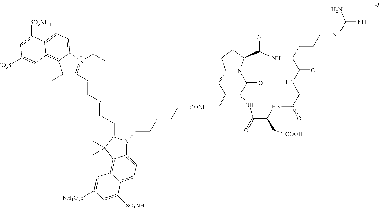 Improved synthesis of nir fluorescent probe