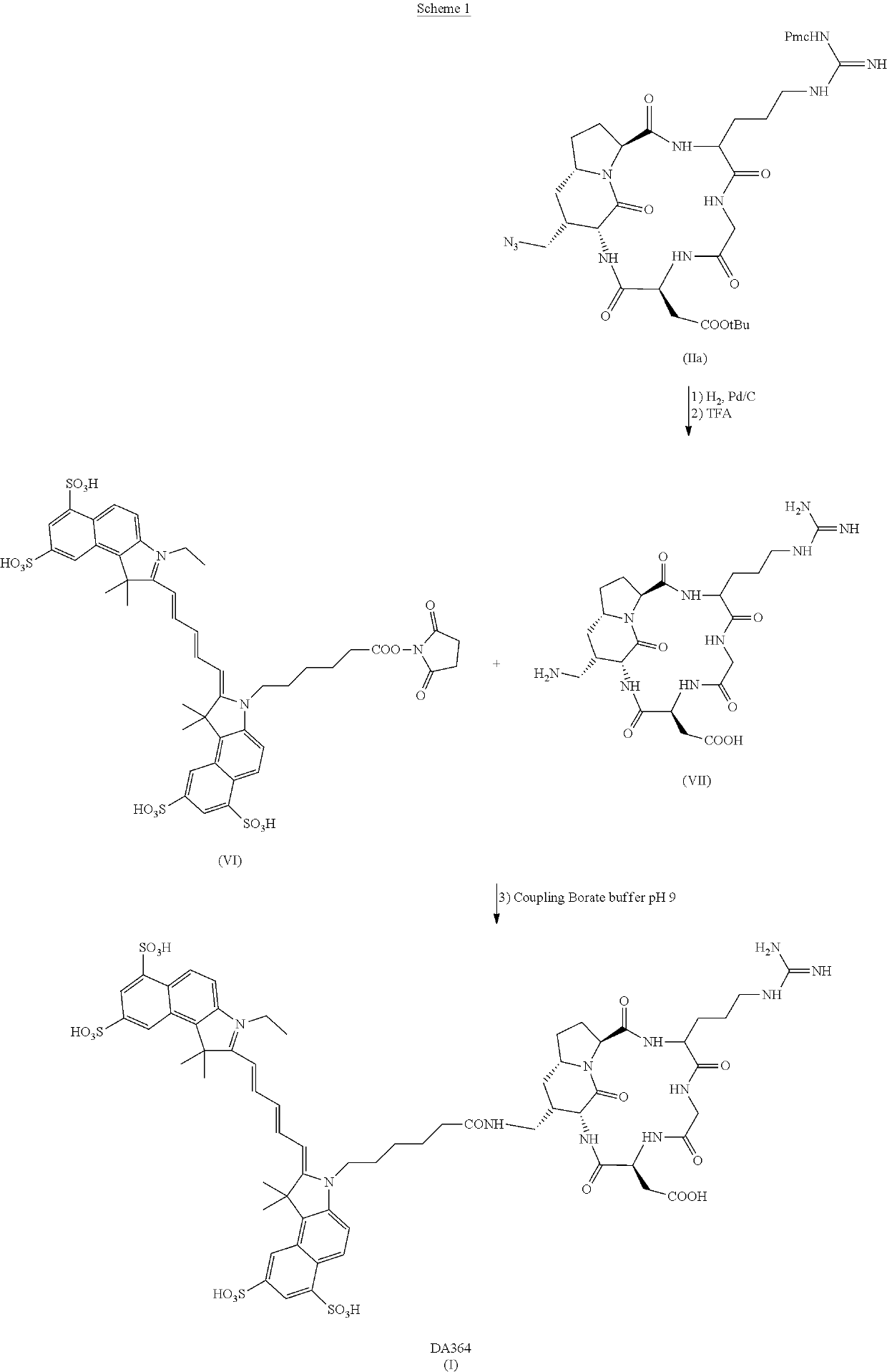 Improved synthesis of nir fluorescent probe