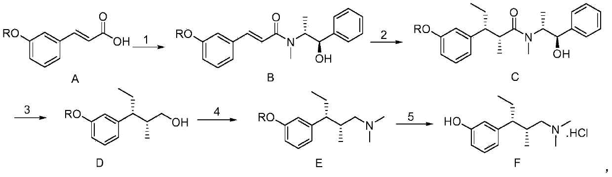 Synthetic method of tapentadol