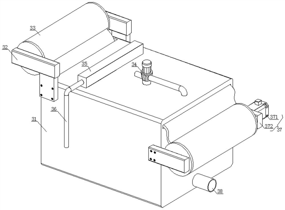 Machine tool grinding fluid negative-pressure filtering circulating treatment system and process thereof