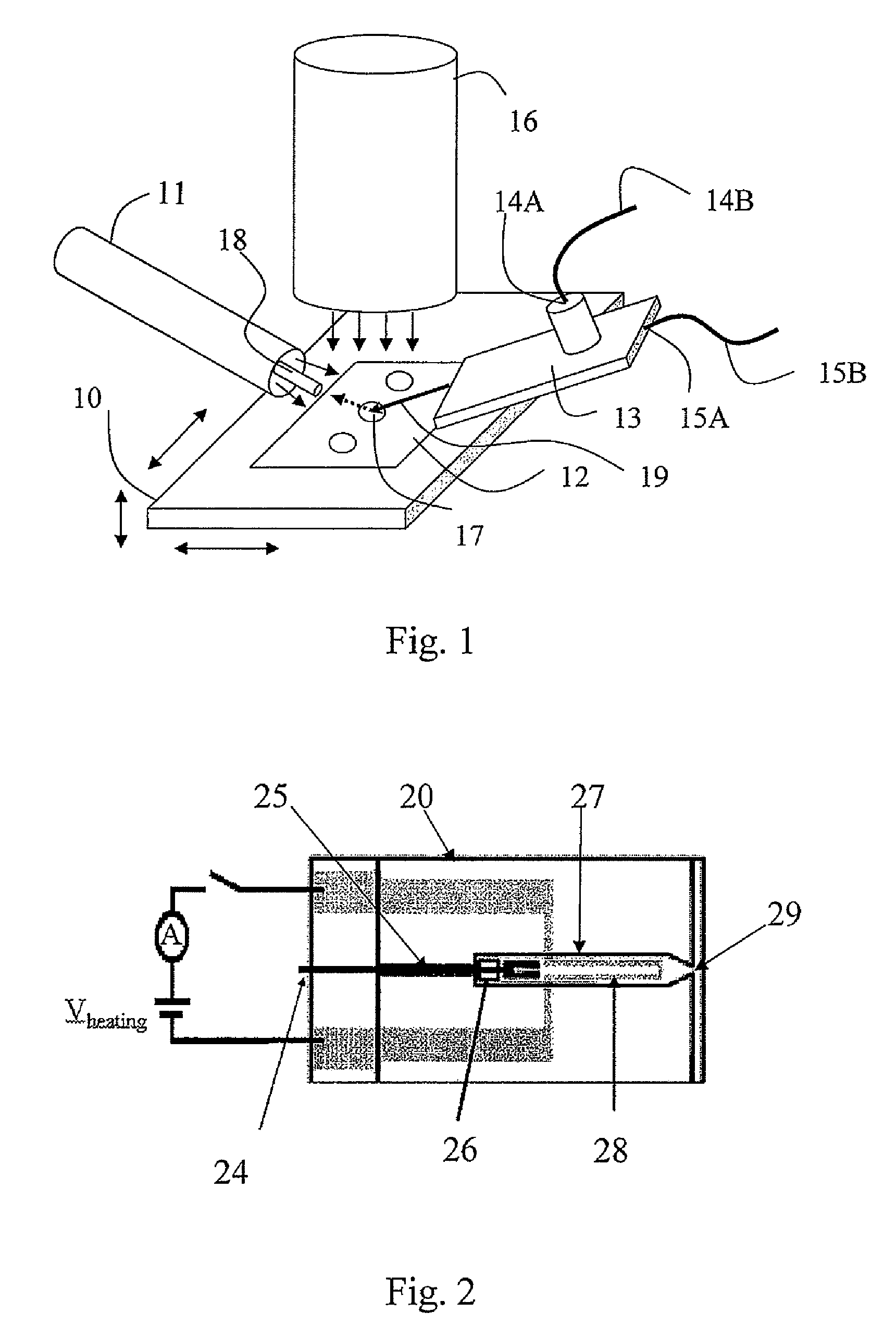 Method and system for desorbing and ionizing chemical compounds from surfaces