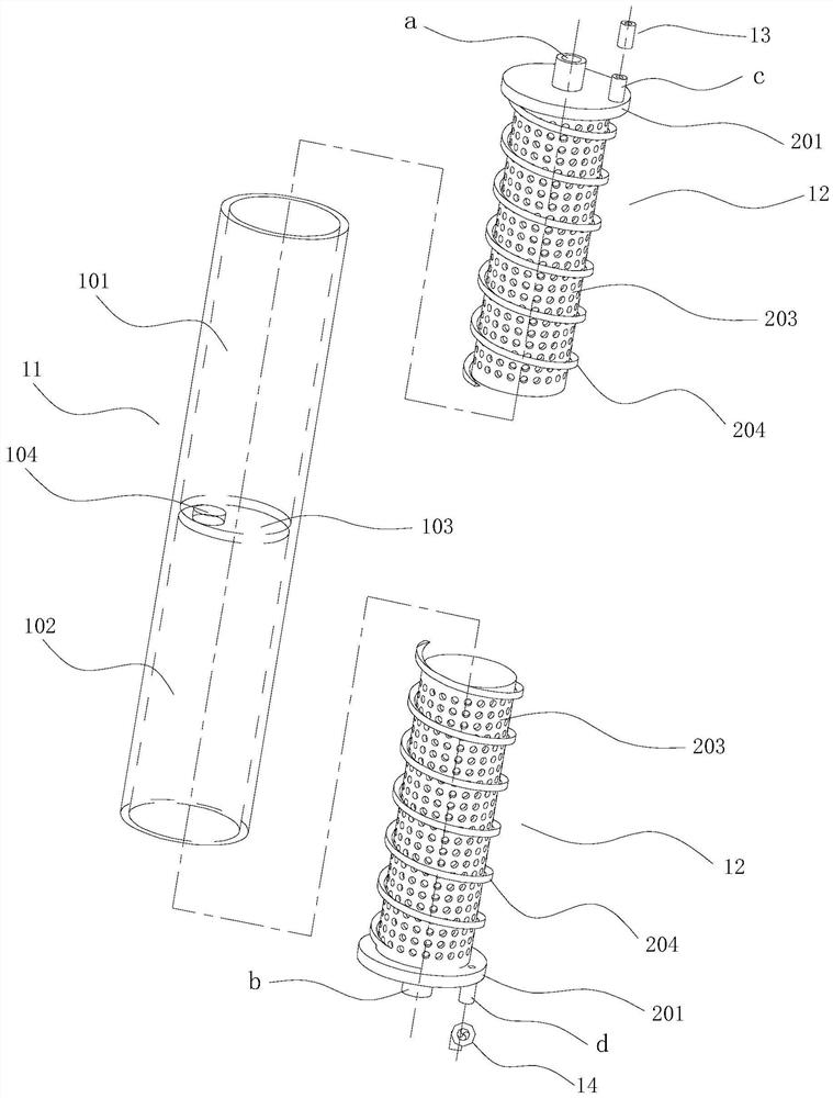 A low-power and small-volume long-term on-duty deep-sea trace gas in-situ measuring instrument