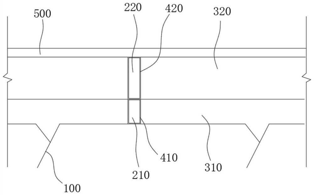 Method for filling transverse joints in lining of underground gas storage and underground gas storage