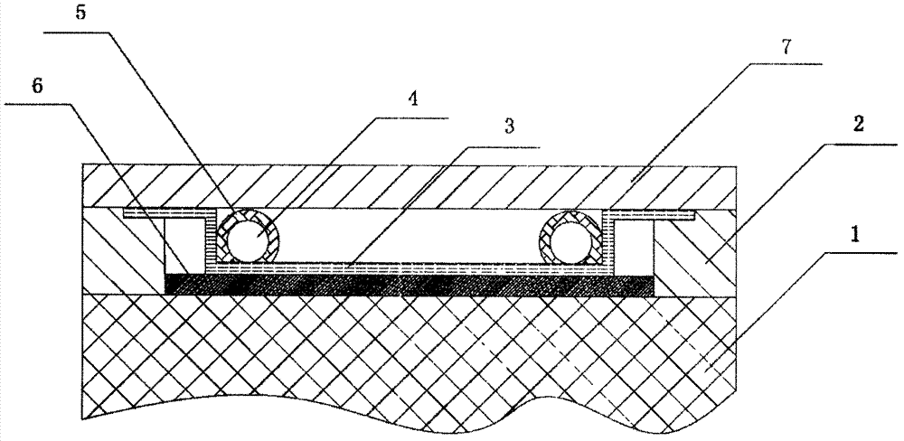 Dry paving type floor heating structure and paving method thereof