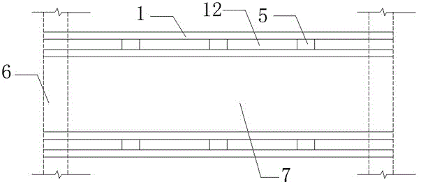 A curtain wall ventilation haze purification method and its structure
