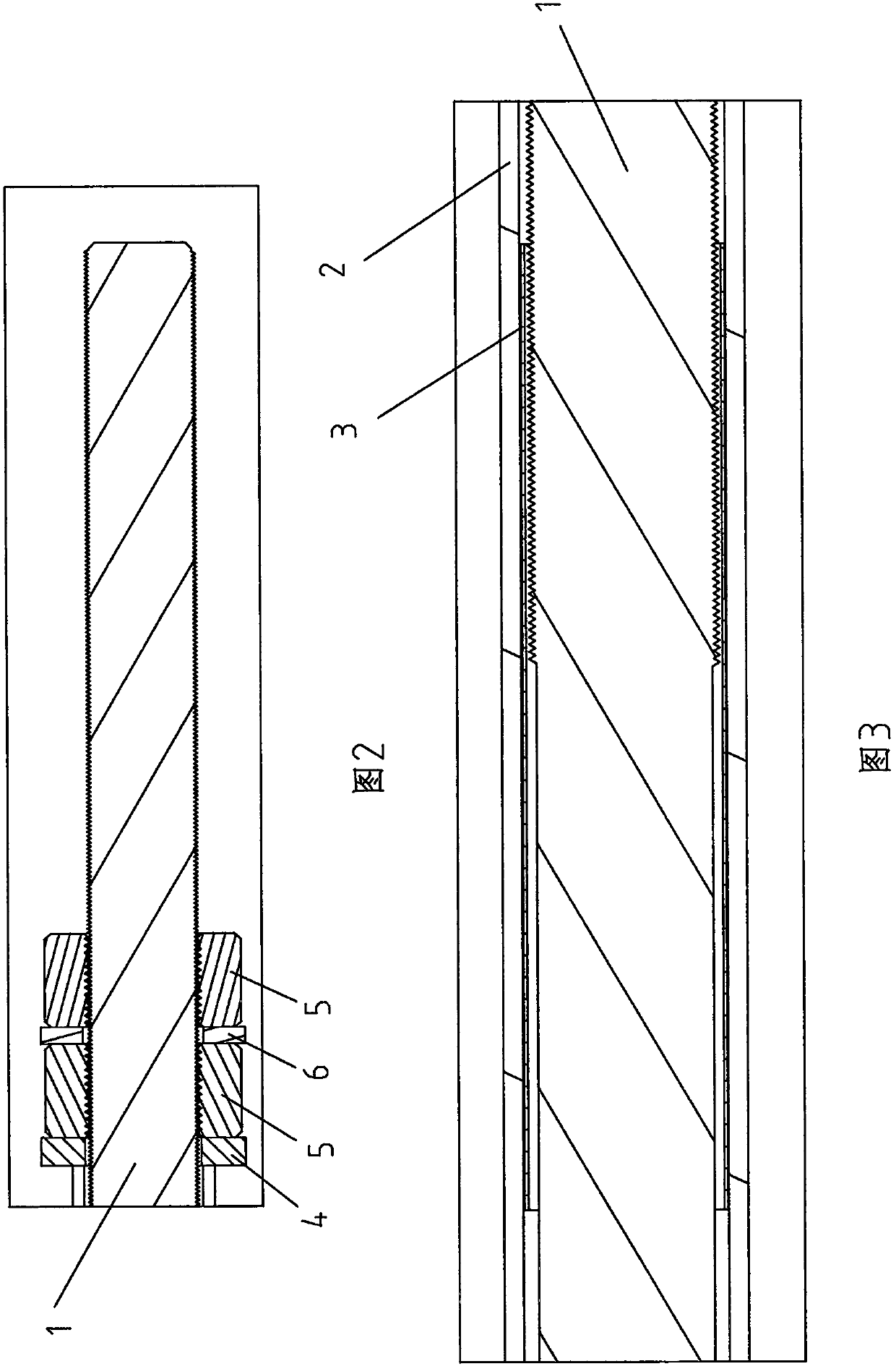 Machining method for wind-power ground anchor bolt