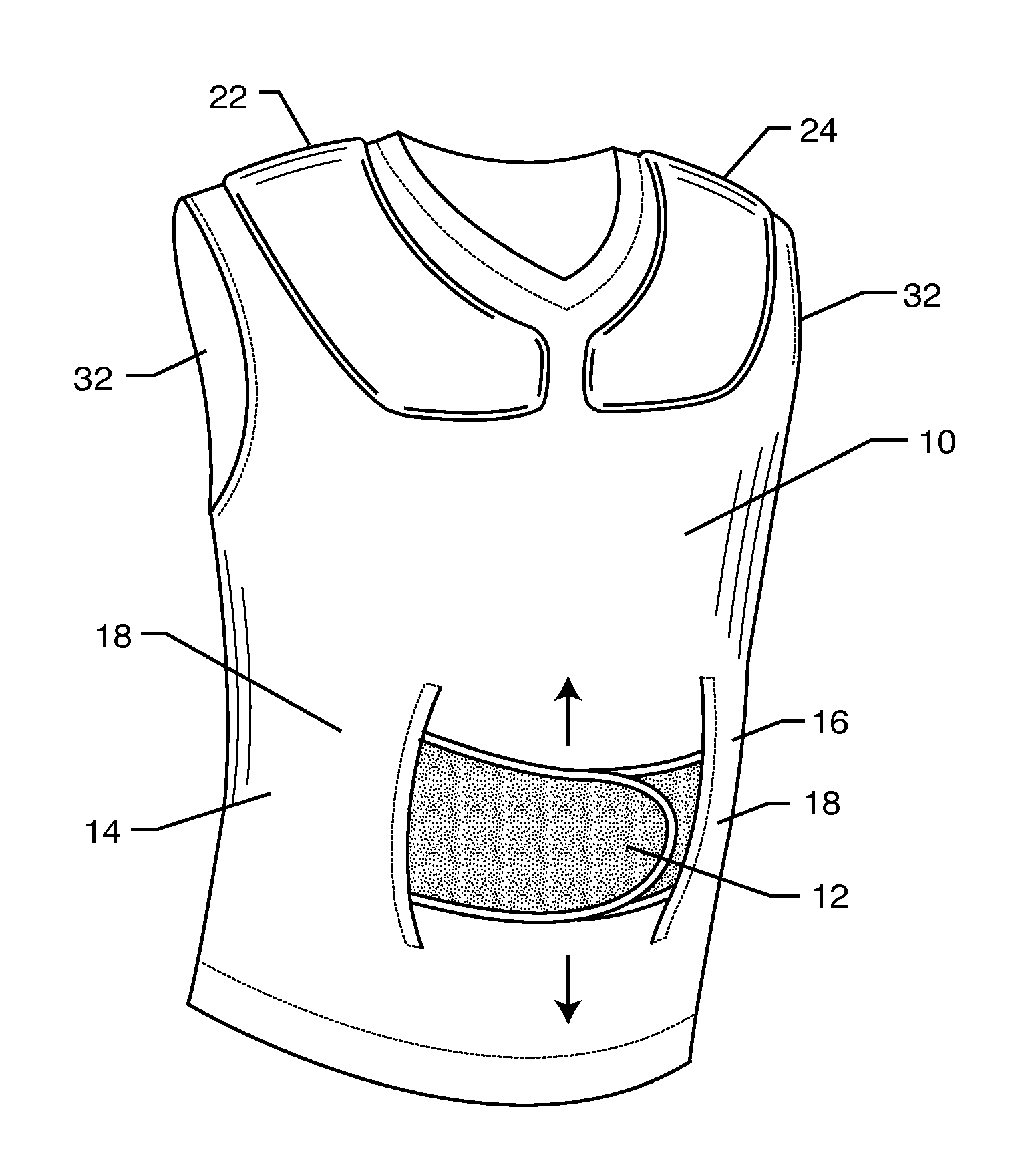 Support / compression vest