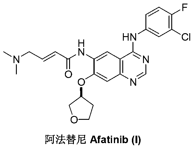 Preparation method of afatinib (I)