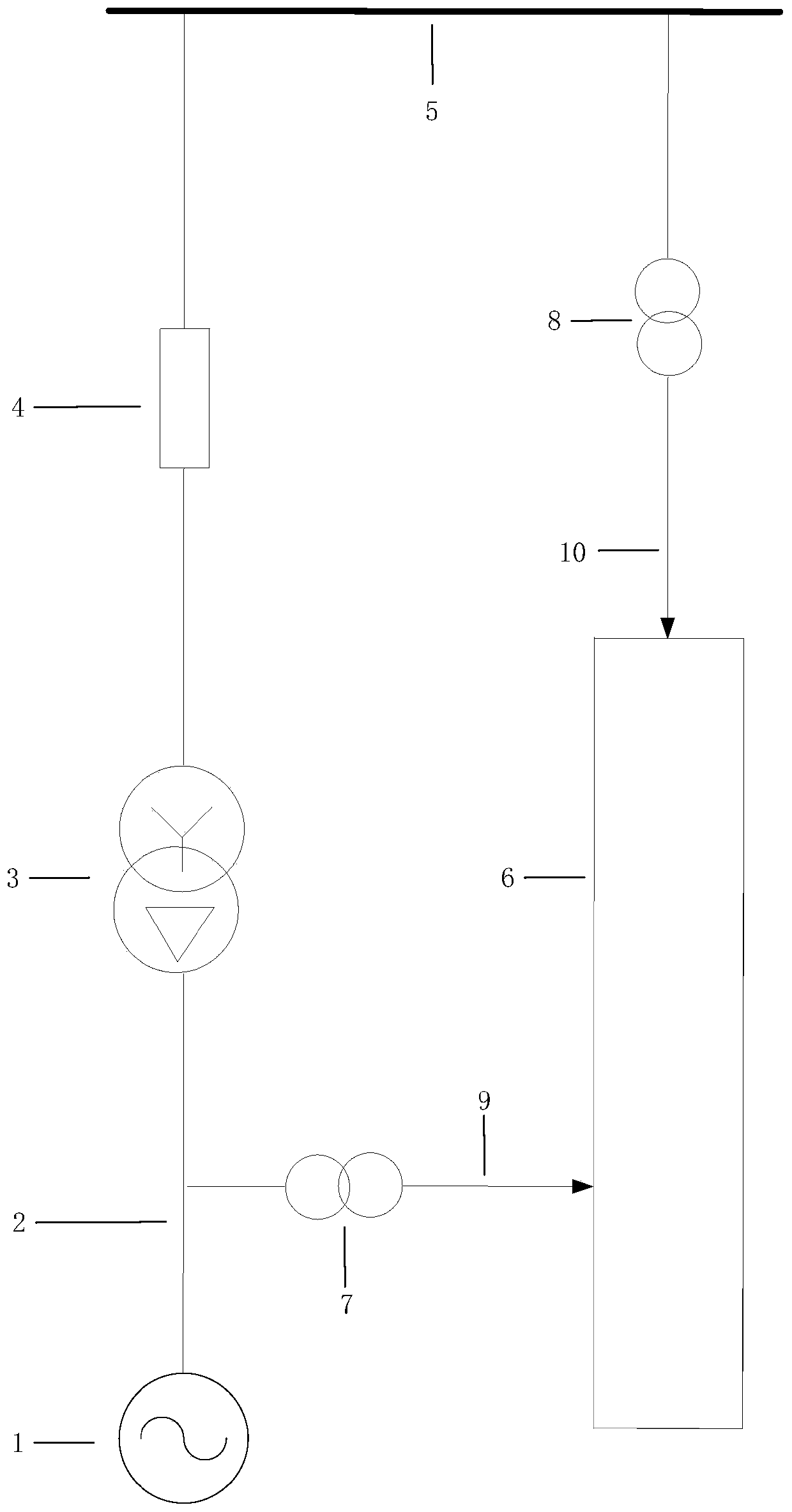 Synchronous constant value adjustment system and method based on transformer transformation ratio