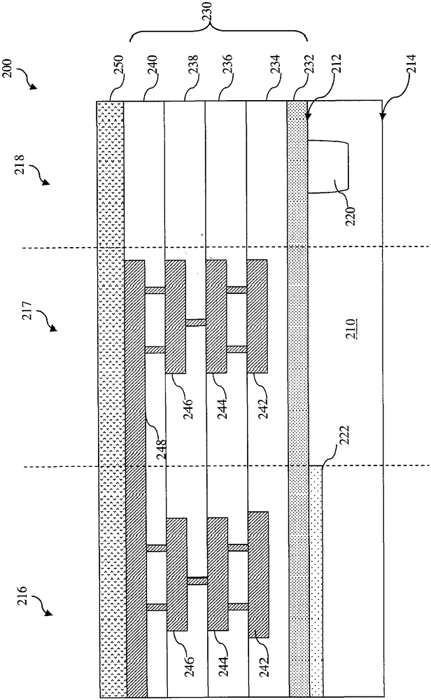 Back-illuminated sensor with bonding pad structure and manufacturing method thereof