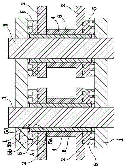 Sealing ring chain