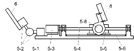Horizontal type six-shaft parallel-serial computer numerical control milling machine