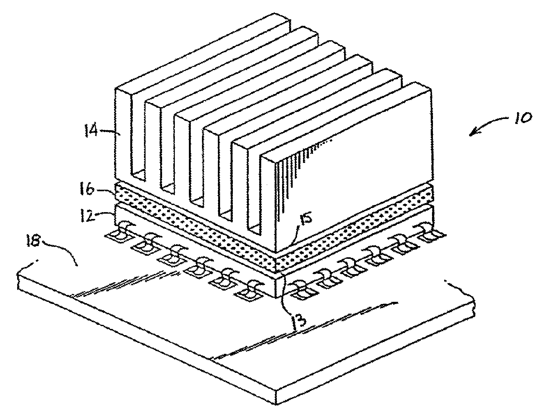 Conformable interface materials for improving thermal contacts