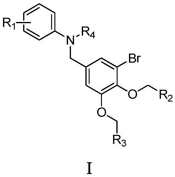 Benzyl-substituted aniline compounds and their applications