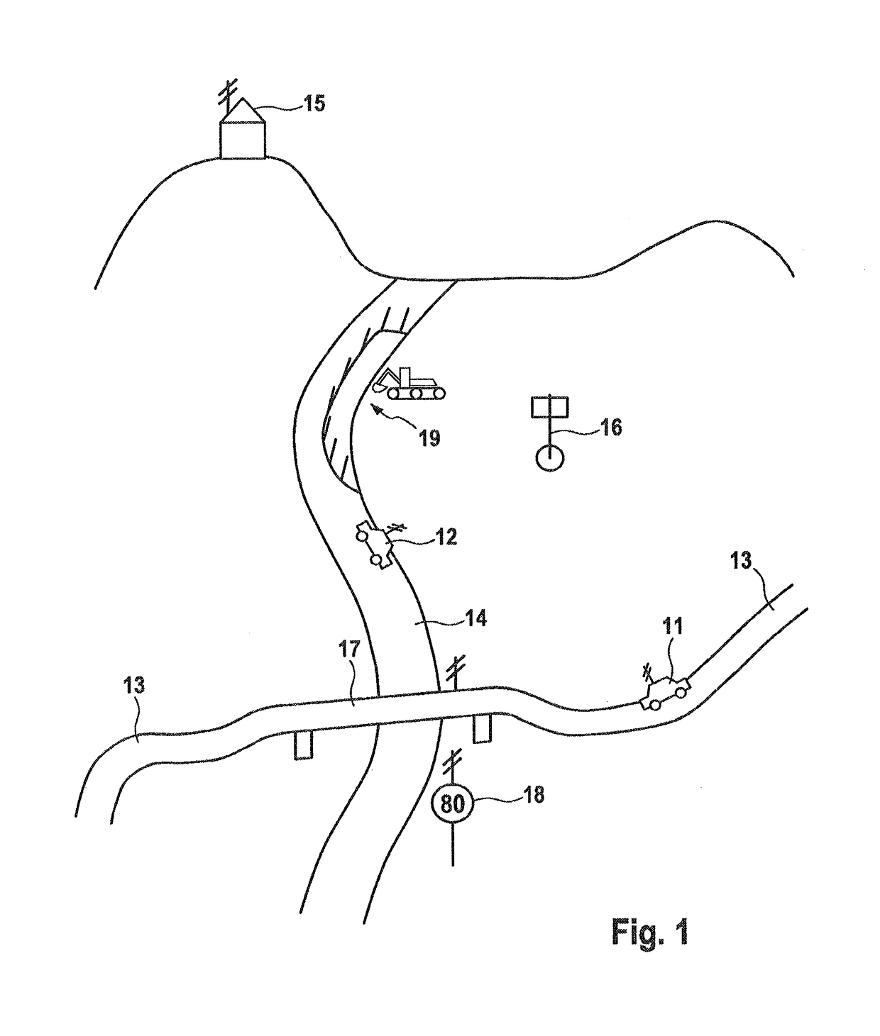 Method and system for learning traffic events, and use of the system