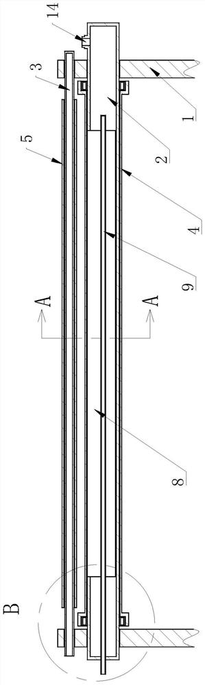 A kind of preparation method of burnt-out polyester six-grid cloth