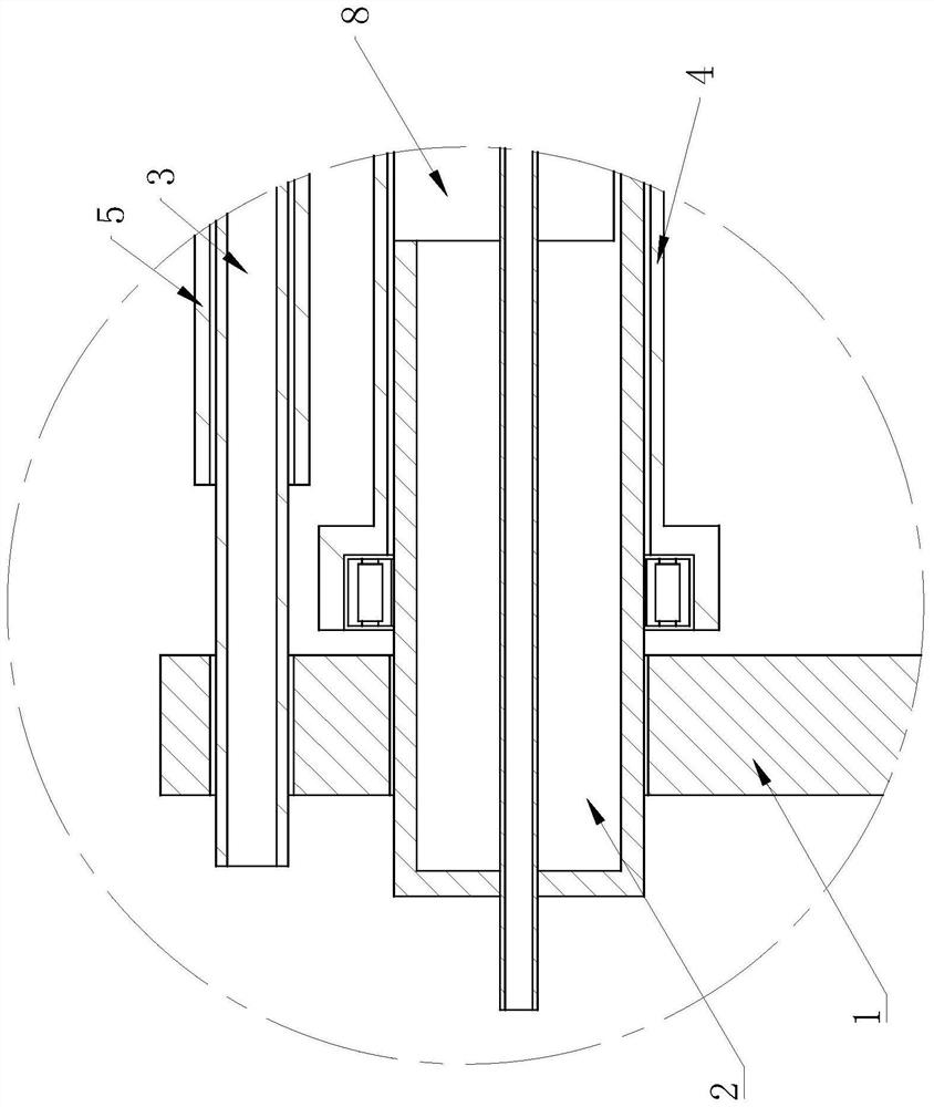 A kind of preparation method of burnt-out polyester six-grid cloth