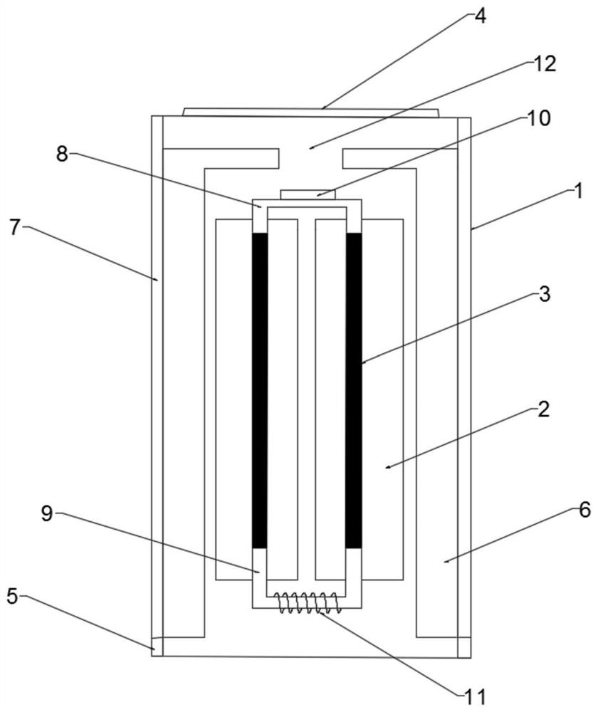 Heat storage electric heating device adopting power frequency induction heating and manufacturing method