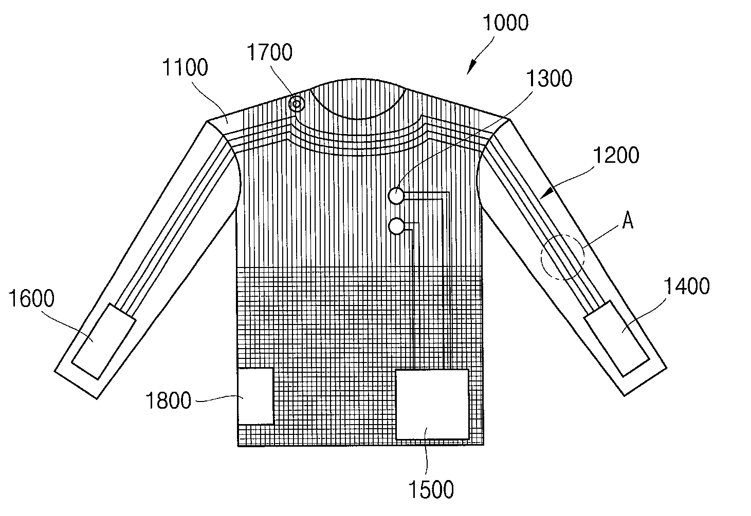 Digital garment using digital band and fabricating method thereof