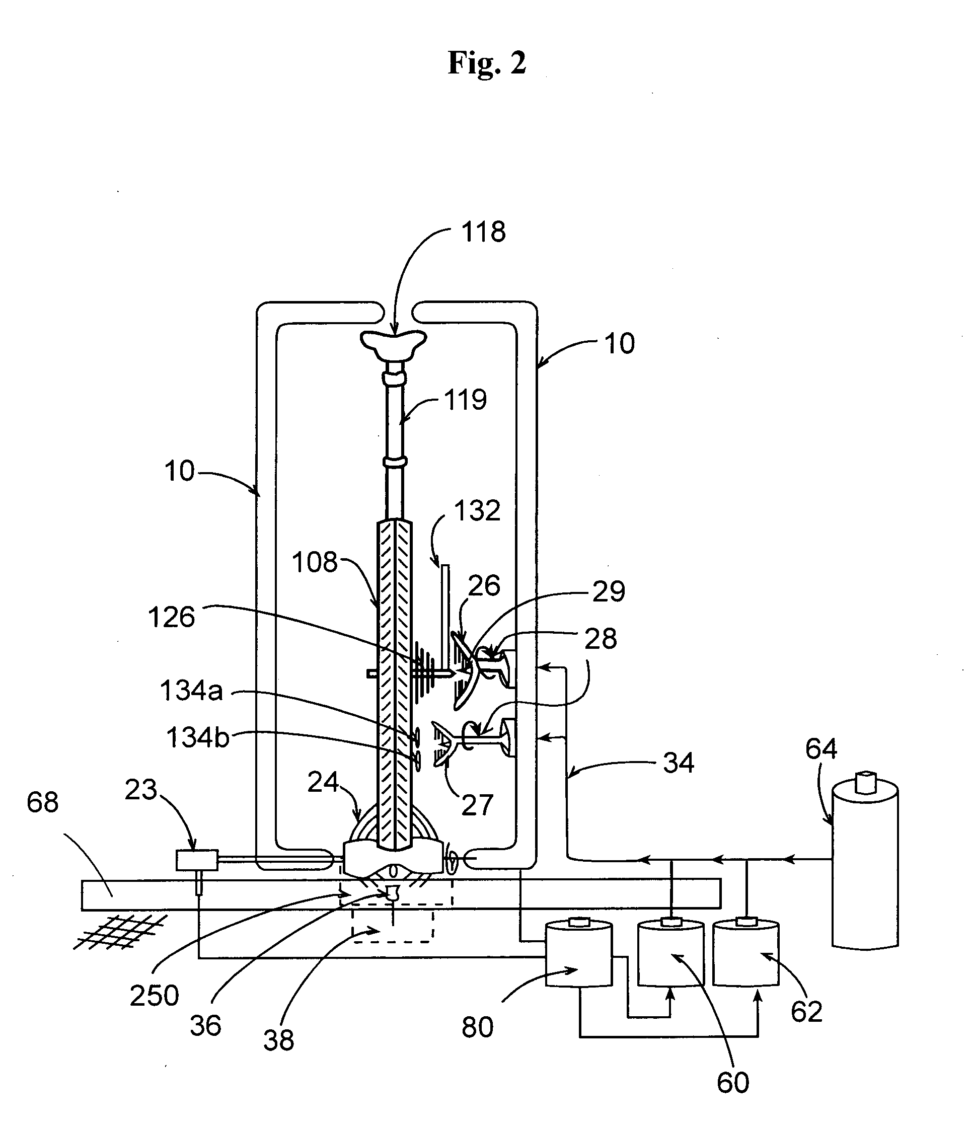 System And Method For Cleaning A Two-Wheeled Vehicle