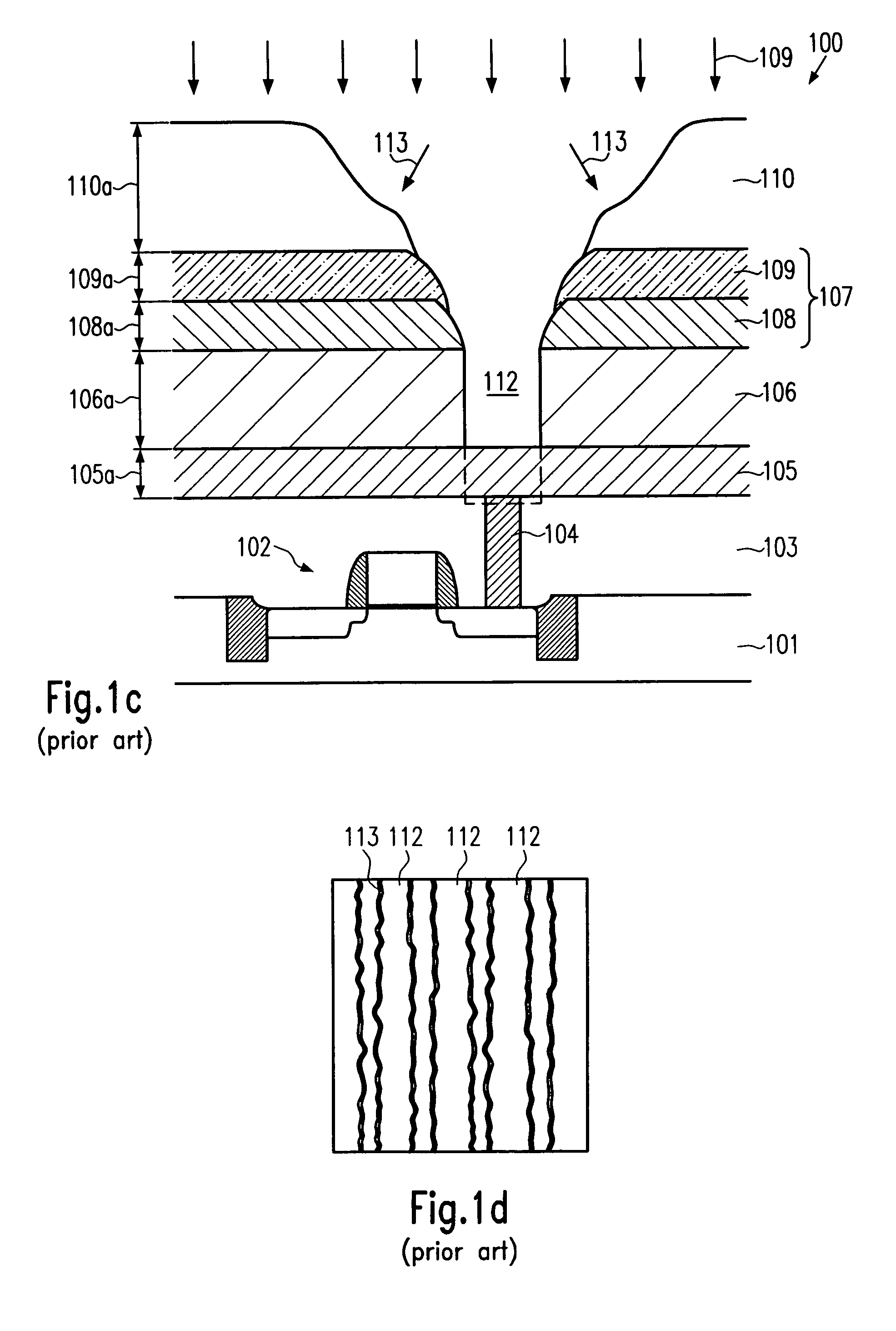 Method for forming a metallization layer stack to reduce the roughness of metal lines