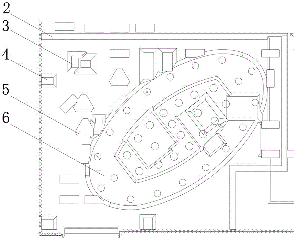 Method for drawing foundation pit excavation drawing