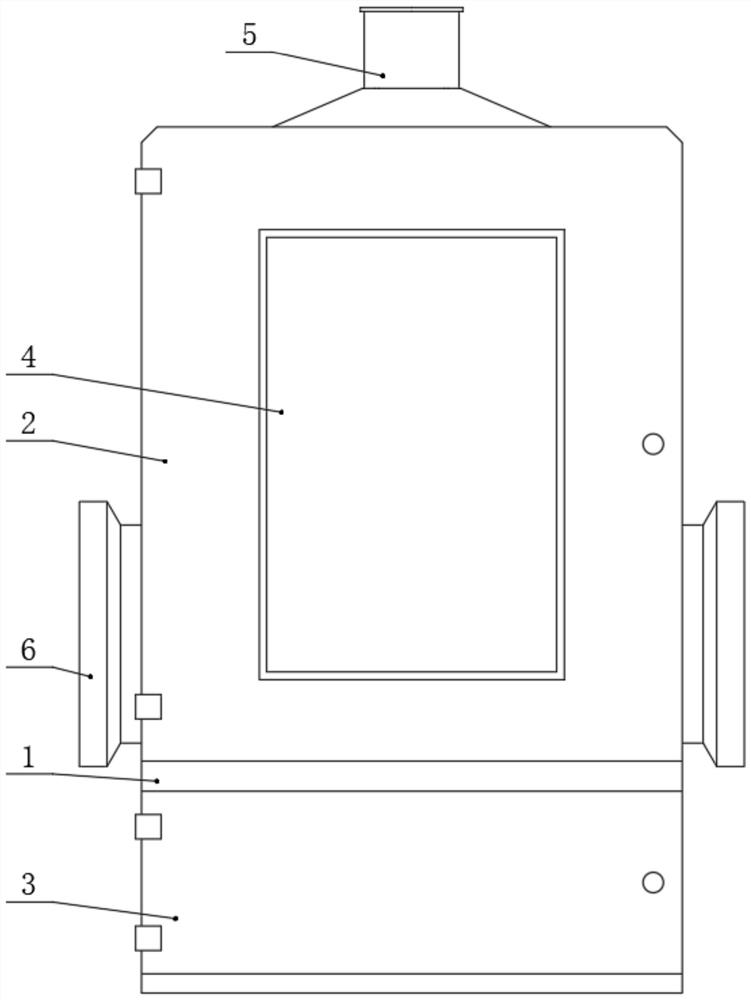 Dustproof computer cabinet