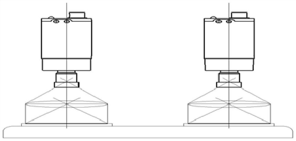 VR Lens stray light noise detection and calculation method