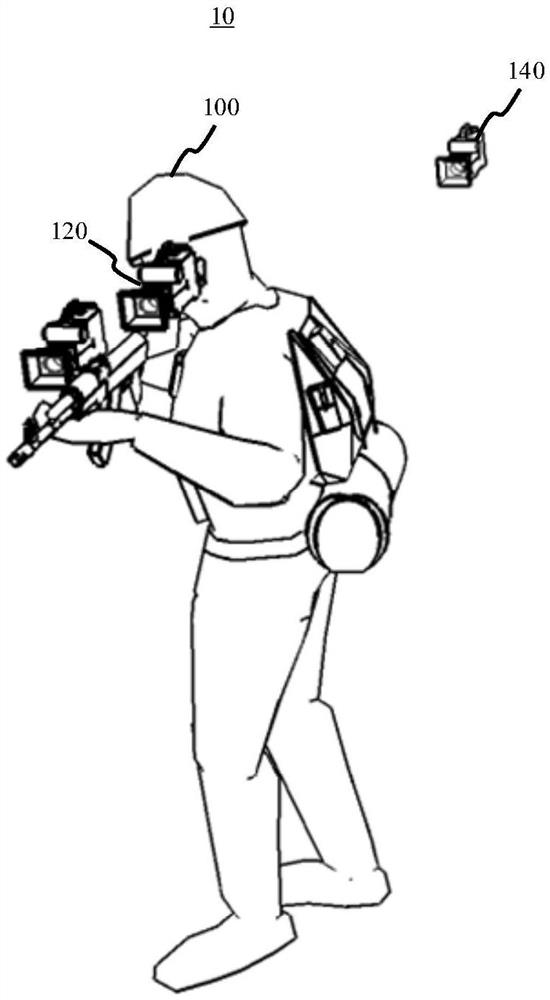 Aiming position display method and device, electronic equipment and storage medium