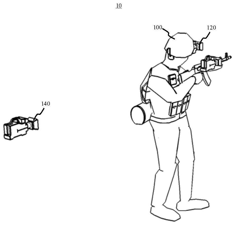 Aiming position display method and device, electronic equipment and storage medium