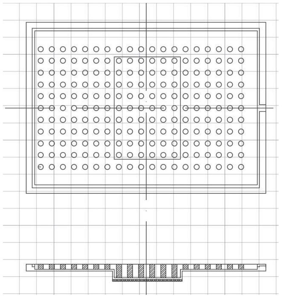 A composite vc radiator containing copper/diamond composite configuration liquid-absorbing core and its preparation method