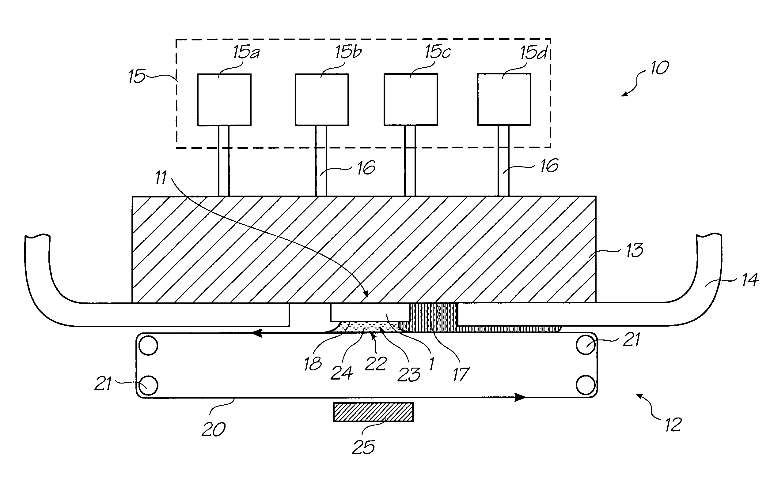 Method of removing particulates from a printhead using film transfer