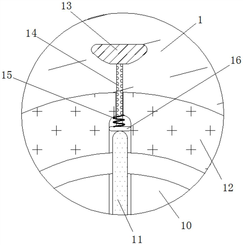 Grinding and fixing device for spherical parts