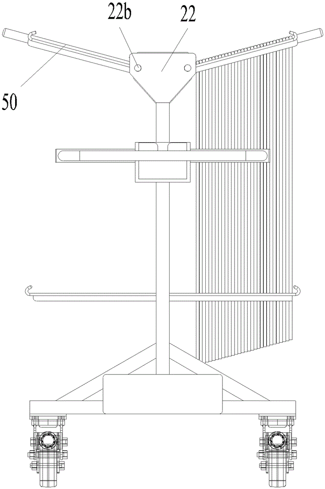 U-shaped tube turnover car