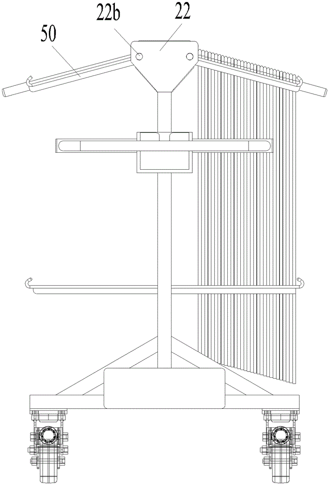 U-shaped tube turnover car