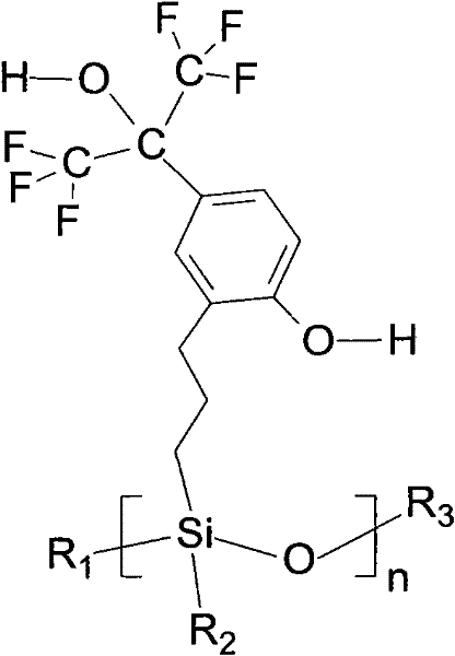 Method for preparing organophosphorus sensitive polymer material by introducing hexafluoroisopropanol functional group into polymer