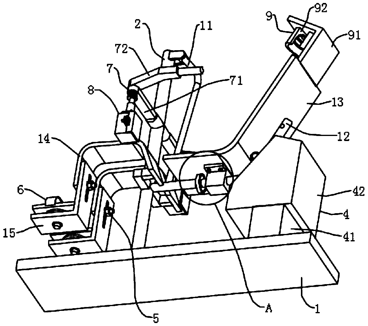 Function rehabilitation reconstruction device for brain damage repair