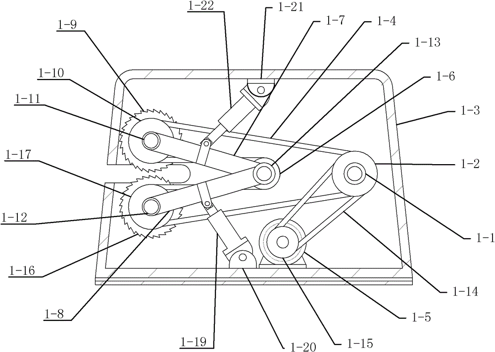 Device for cutting off flat tube of heat exchanger